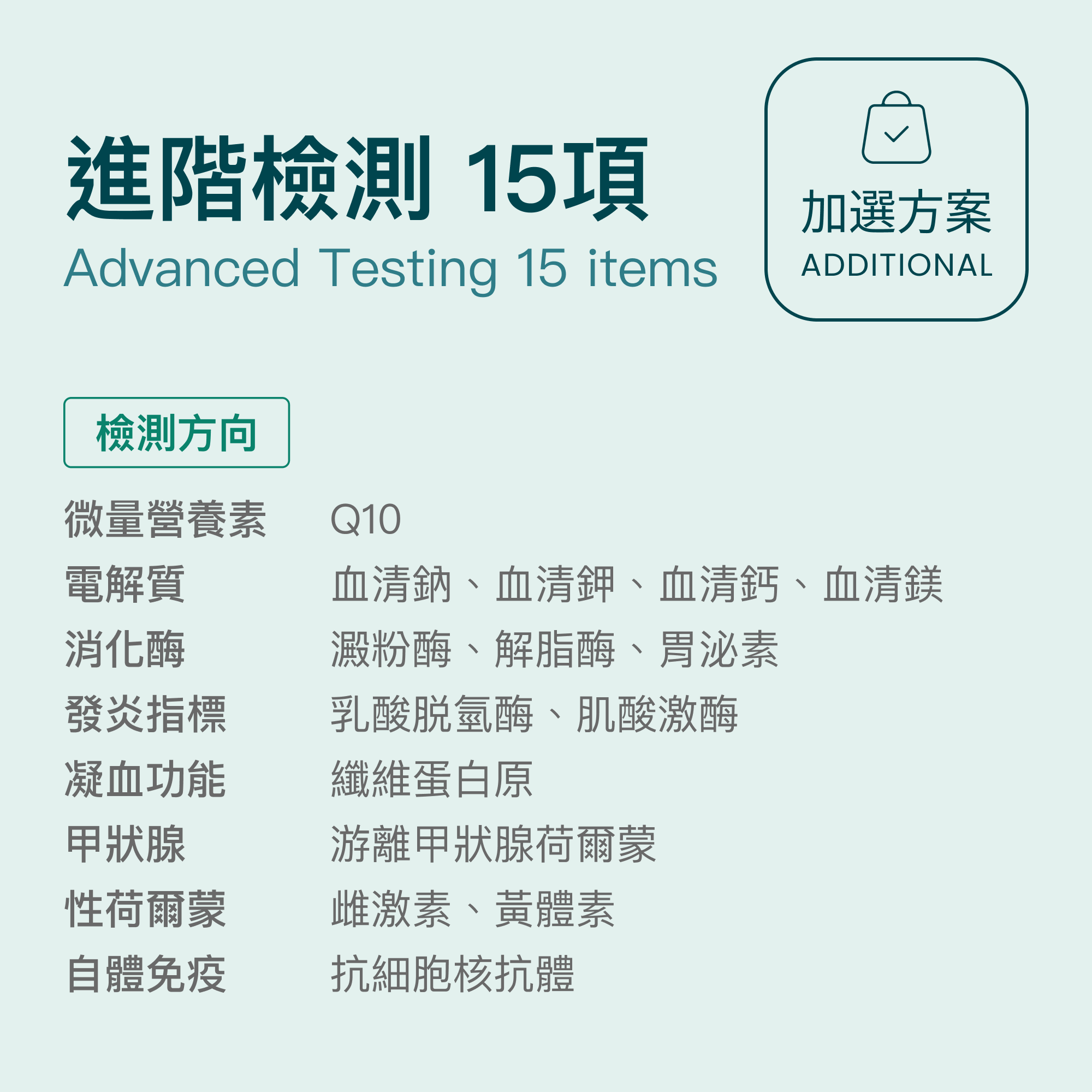 Advanced Testing 15 items Advanced Testing 15 items